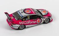 FALCON: A limited edition 1:18 scale Classic Carlectables Ford FG Falcon as raced by Jamie Whincup in 2009 Team Vodafone FG Falcon, #1, with COA numbered 1181/2400, in fitted box - 2