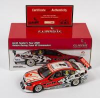 COMMODORE: A limited edition 1:18 scale Classic Carlectables Holden VE Commodore as raced by Garth Tander in 2009, #2, with COA numbered 59/1000, in double fitted box