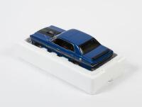 FALCON: A 1:18 scale Autoart Ford XY Falcon GTHO phase III, blue, with COA numbered 425/1350, in fitted box - 2
