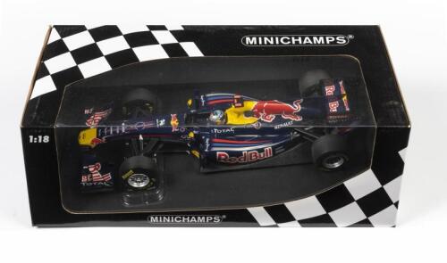 RENAULT: A limited edition 1:18 scale Minichamps F1 Renault as raced by Sebastian Vettel in 2011, #1, Red Bull Racing team, in fitted box