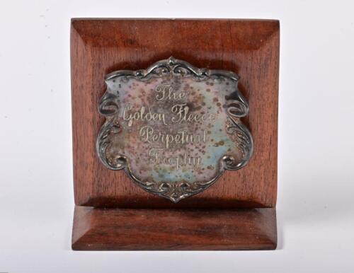 GOLDEN FLEECE: An early "The Golden Fleece Perpetual Trophy", 11.5cm high