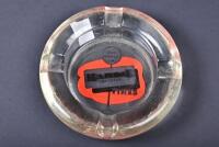 HARDIE TYRES: A Hardie Progress Tyres glass ashtray,&nbsp;Hardie Rubber Company was a H C Sleigh company owned circa 1964