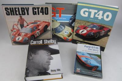 FORD: Four books related to Ford GT40s