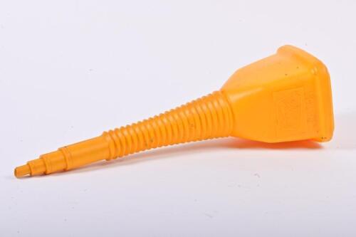 GOLDEN FLEECE: A late 1970s Golden Fleece "Flex Fill" funnel, 41cm long