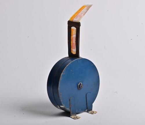 GOLDEN FLEECE: A Golden Fleece "Lubritorium" service sticker dispenser, complete with several hundred stickers, 20cm high