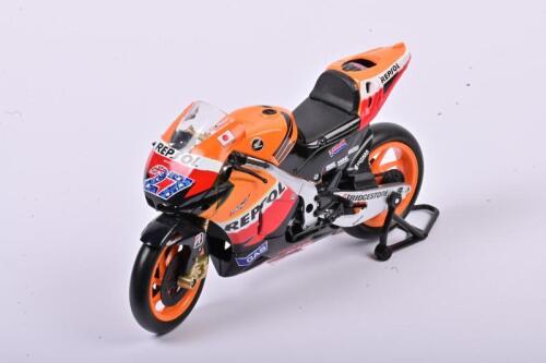 HONDA: A 1:12 scale Repsol Honda RC212V #27 Casey Stoner MotoGP 2012, with the stand, no box