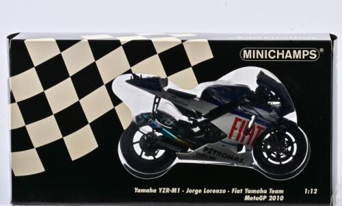 YAMAHA: A 1 :12 scale Yamaha YZR-M1 #99 Jorge Lorenzo Fiat Yamaha Team MotoGP 2010, boxed