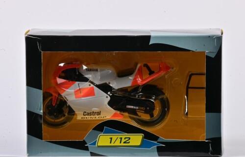 YAMAHA: A 1:12 Scale Yamaha YZR500 #1 Wayne Rainey 1991, boxed