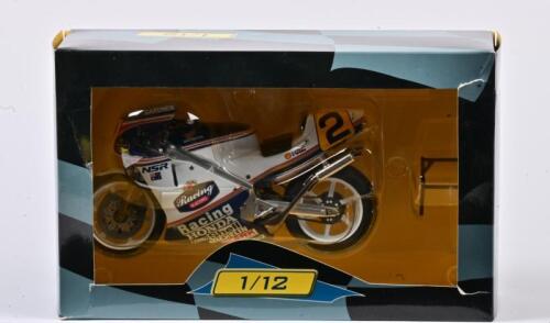 HONDA: A 1:12 scale Honda NSR500 Wayne Gardner 1987, with the stand, boxed
