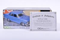 FALCON: A limited edition 1:18 scale Artisan collection Ford XP Falcon 1965 sedan, blue, in fitted box - 3