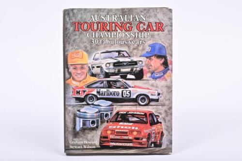 TOURING CARS: A hardcover book "Austrailian Touring Car Championship" by Graham Howard and Stewart Wilson