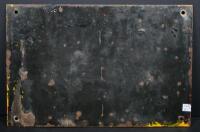 SHELL: An original "Shell Motor Oils" enamel advertising sign, 28cm high, 43cm wide - 2
