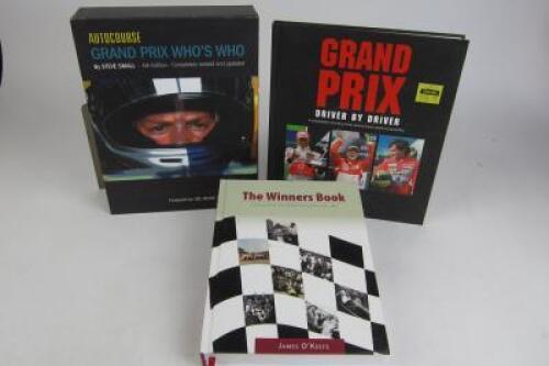 GRAND PRIX: Three books on Motorsport records