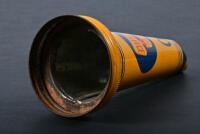 GOLDEN FLEECE: A one pint glass oil bottle with NOS Golden Fleece 50 grade tin pourer - 3