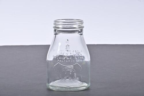 ATLANTIC: A one pint embossed Atlantic glass oil bottle