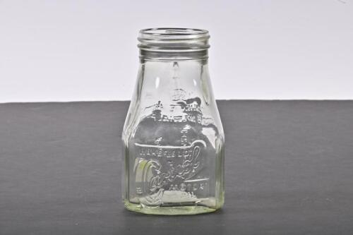 CASTROL: An early 1940s one pint embossed Castrol Wakefield glass oil bottle