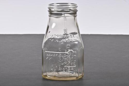 CASTROL: An early 1940s one pint embossed Castrol Wakefield glass oil bottle