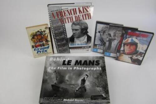 LE MANS: A collection of books and DVDs relating to Steve McQueen and the Motion Picture Le Mans