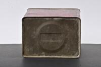 VALVOLINE: A circa 1950s one gallon "J Carrigan" Valvoline Oil Co motor oil tin, marked to lower right "J. Maron & Sons, Makers, Melb." - 6