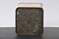 MOBILOIL: A circa 1930s one gallon Gargoyle SAE 50 Mobiloil "D" motor oil tin, marked to lower middle "J Marsh & Son, Melb" - 6