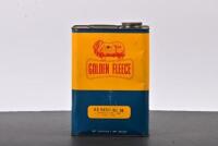GOLDEN FLEECE: A one gallon HD Motor Oil 30 one motor oil tin, marked to side "HC Sleigh" - 2