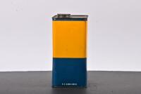 GOLDEN FLEECE: A one gallon HD Motor Oil 30 one motor oil tin, marked to side "HC Sleigh" - 4