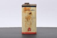 ATLANTIC: A one gallon Power Separator Oil Atlantic motor oil tin, marked to side "A Gladstone Container" - 3