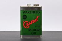 CASTROL WAKEFIELD: A five litre GTX2 Castrol motor oil tin