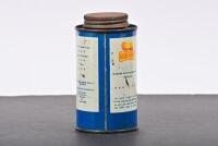 GOLDEN FLEECE: A ten fluid ounce Golden Fleece Jet Speed Model Fuel Standard Glow tin, marked to back "Manufactured and Distributed by DW Saxby" - 2