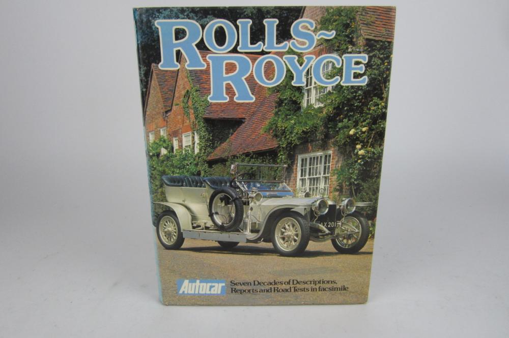 ROLLS-ROYCE: Four books on Rolls-Royce - Price Estimate: $80 - $120