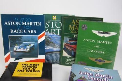 ASTON MARTIN: Six books on Aston Martin