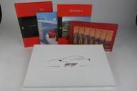 FERRARI: Five factory Ferrari promotional material