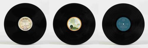 ROCK: Collection of three vinyl records by Roxy Music, Split Enz and Billy Thorpe and the Aztecs, no covers, unsigned, condition G