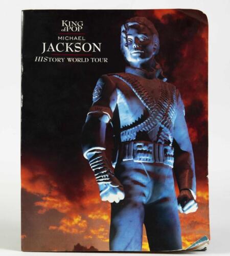 MICHAEL JACKSON: History world tour program