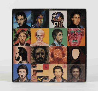 THE WHO: Face Dances, Polydor Records, 1981, inscribed "To Richard, Pete Townshend", condition E