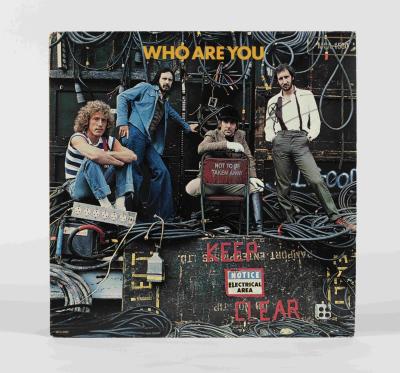 THE WHO: Who are You, MCA Records, 1978, signed by Pete Townshend, condition E