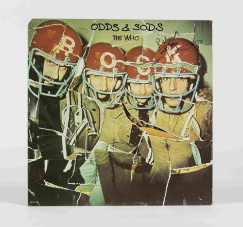 THE WHO: Odds & Sods, MCA Records, 1974, inscribed "Richard, Pete Townshend", condition E