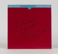 DIRE STRAITS: Making Movies, Vertigo Records, 1980, inscribed "To Richard, best wishes, Mark Knopfler", condition G