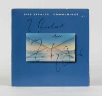 DIRE STRAITS: Communique, Vertigo Records, 1979, inscribed "To Richard, Mark Knopfler", condition E