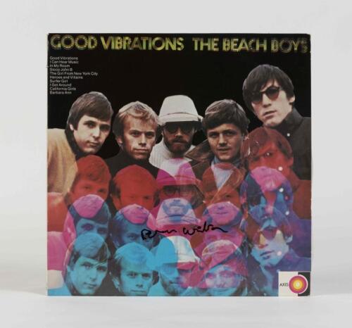 THE BEACH BOYS: Good Vibrations, EMI Records, Signed Brian Wilson, condition E