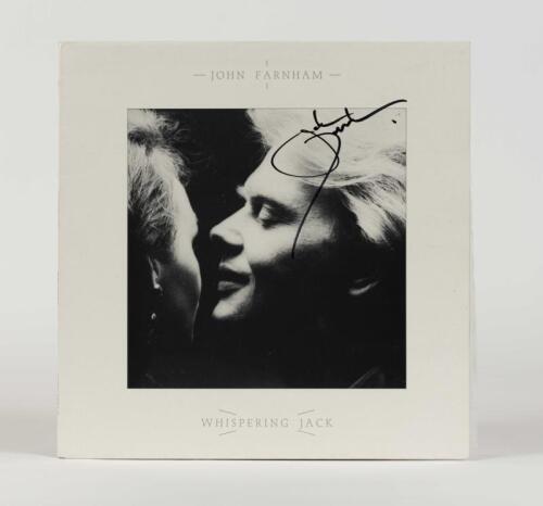 JOHN FARNHAM: Whispering Jack, Wheatley Records, 1986, signed John Farnham, condition E