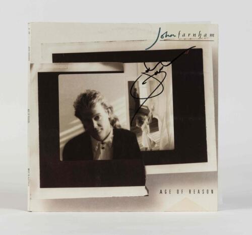 JOHN FARNHAM: Age of Reason, Wheatley Records, 1988, signed John Farnham, condition E