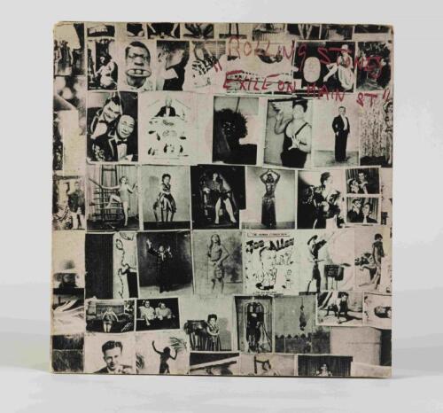 THE ROLLING STONES: Exile on Main Street, Musidor, 1972, unsigned, condition G