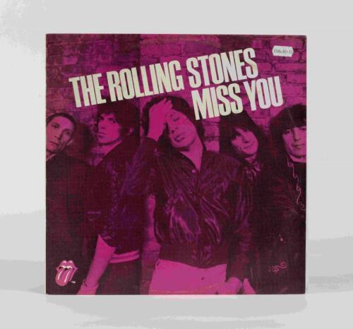 THE ROLLING STONES: Miss You (EP), EMI Records, 1978, unsigned, condition E