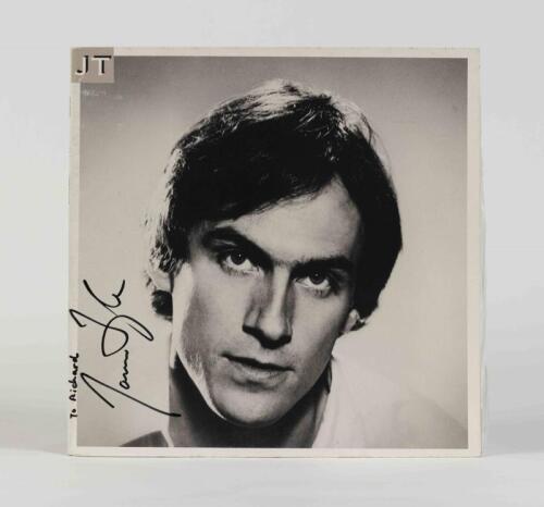 JAMES TAYLOR: JT, CBS Records, 1977, inscribed "To Richard, James Taylor", condition E