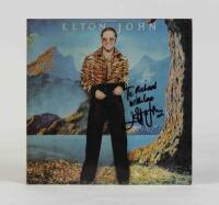 ELTON JOHN: Caribou, DJM Records, 1974, inscribed "To Richard, with love Elton John", condition G