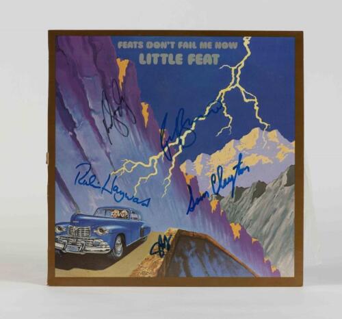 LITTLE FEAT: Feats Don't Fail Me Now, Warner Bros, 1974, signed by band members, condition E