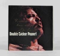 JOE COCKER: Double Cocker Power, double album, A&M Records, 1972, inscribed "Richard, love on!, Joe Cocker", condition G