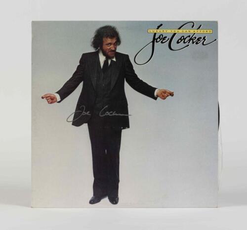 JOE COCKER: Luxury You Can Afford, Asylum Records, 1978, signed by Joe Cocker, condition E