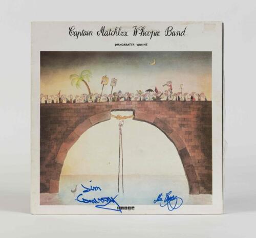THE CAPTAIN MATCHBOX WHOOPEE BAND: Wangaratta Wahine, Image Records, 1974, signed by band members, condition E